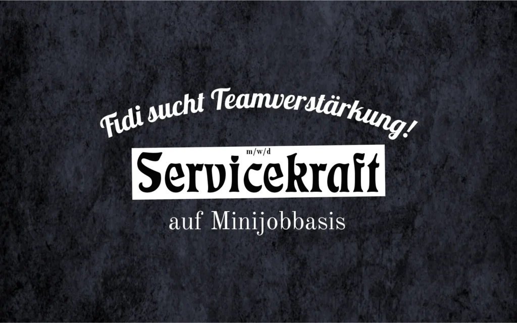 Servicekraft gesucht